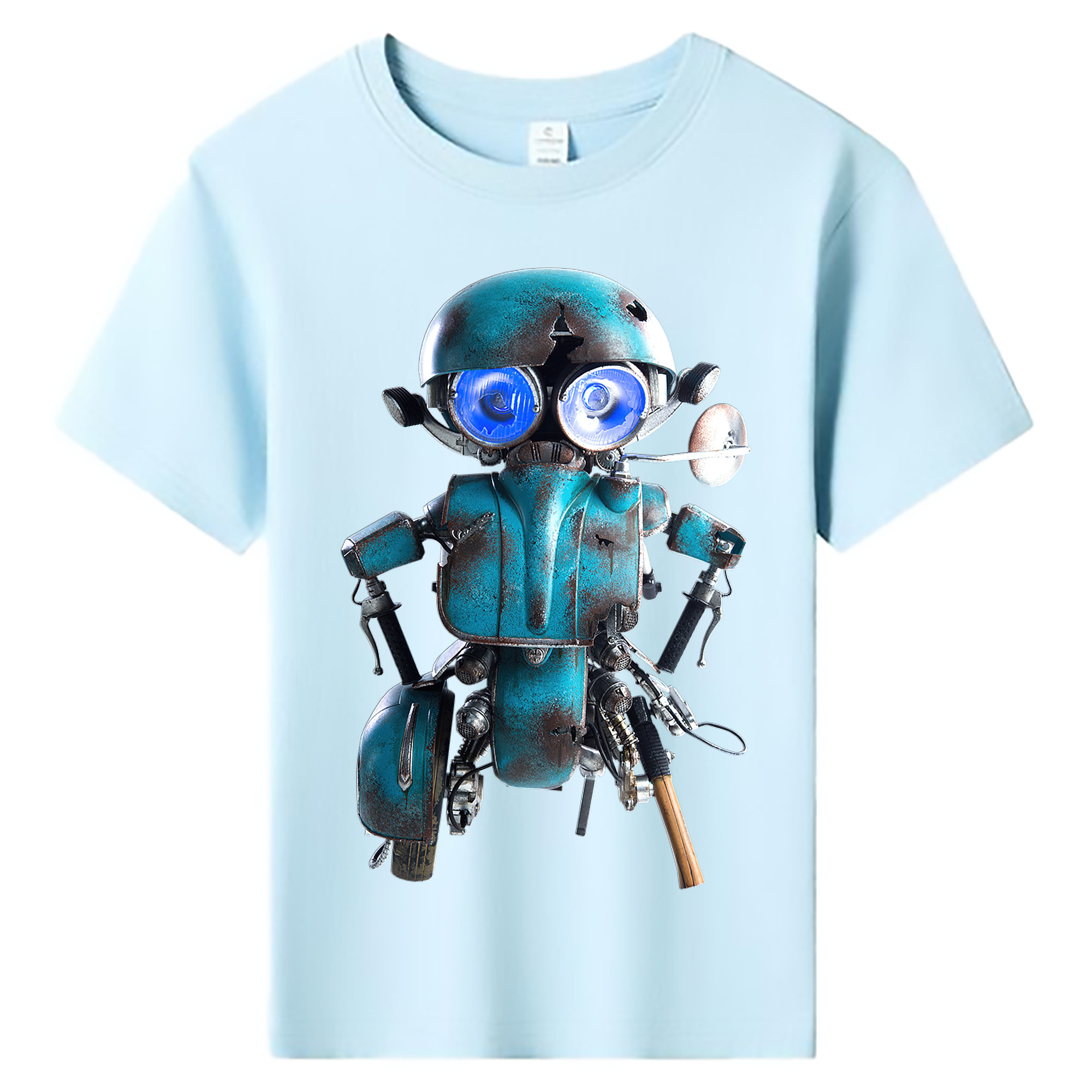 （画像用）  綿100％キッズTシャツ（フロントプリント）